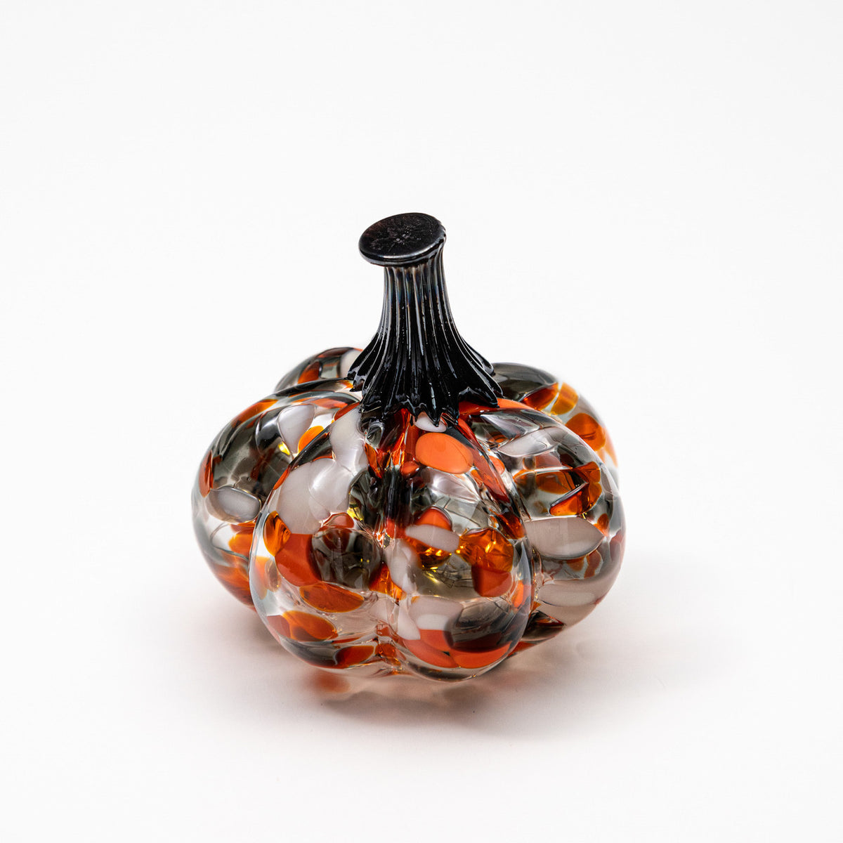 Jack O&#39;Lantern | Mini Organic | Handblown Glass Pumpkin