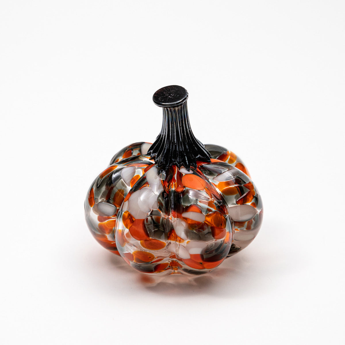 Jack O&#39;Lantern | Mini Organic | Handblown Glass Pumpkin