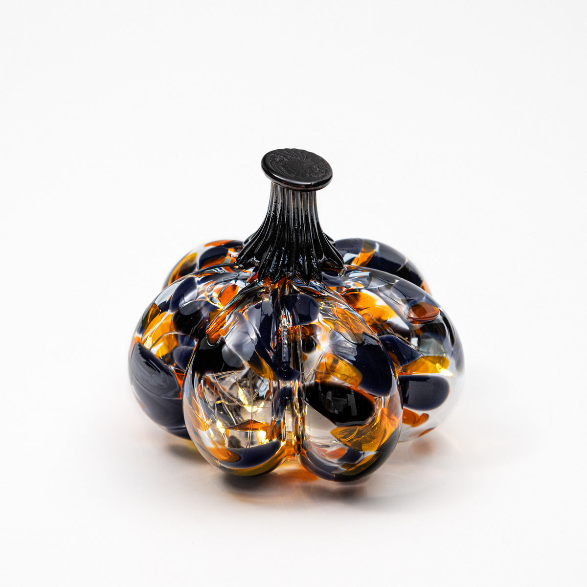 Harvest Moon | Mini Organic | Handblown Glass Pumpkin