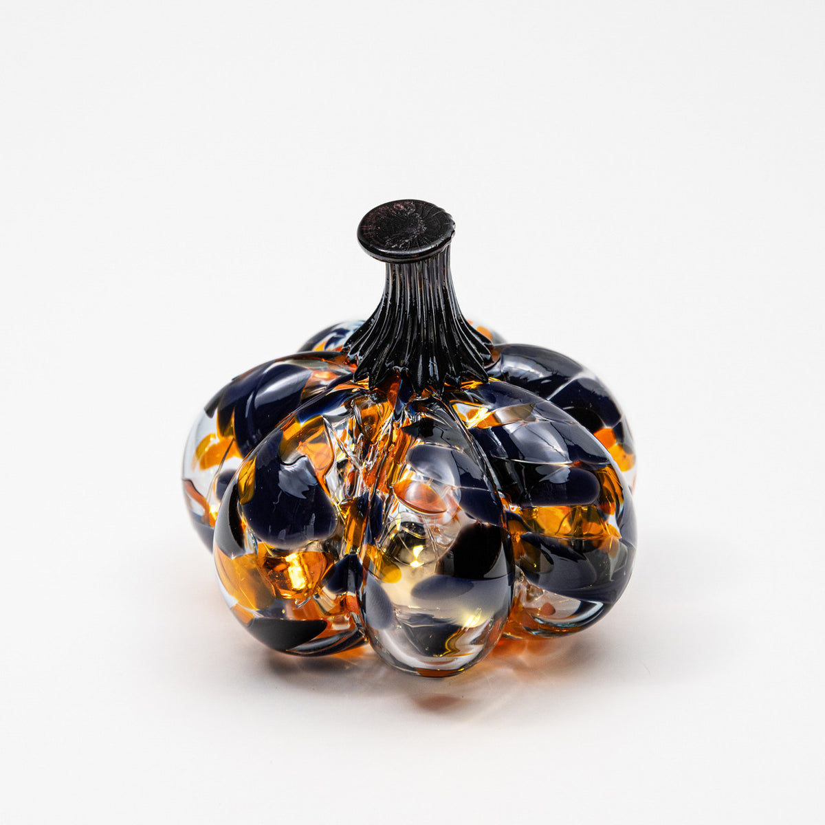 Harvest Moon | Mini Organic | Handblown Glass Pumpkin