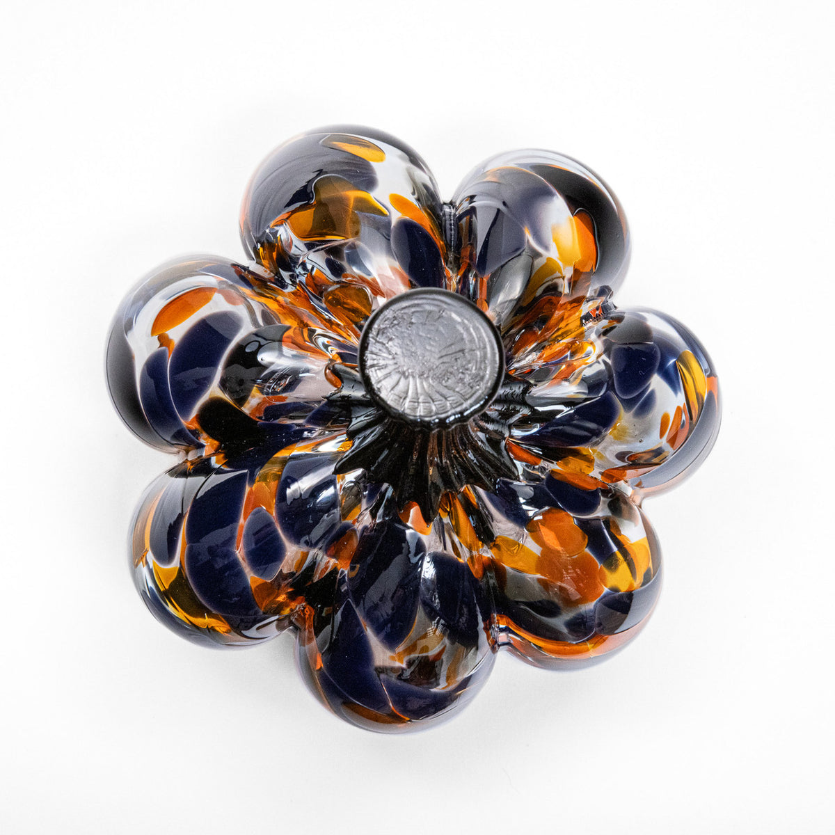 Harvest Moon | Mini Organic | Handblown Glass Pumpkin