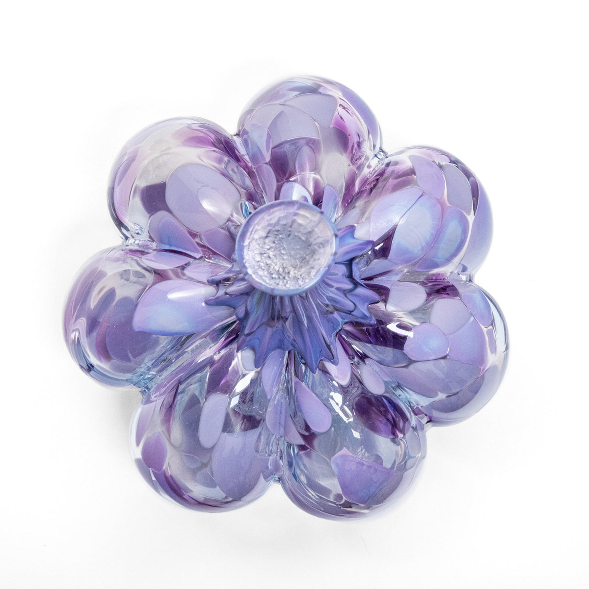 Lilacs &amp; Love | Mini Organic | Handblown Glass Pumpkin