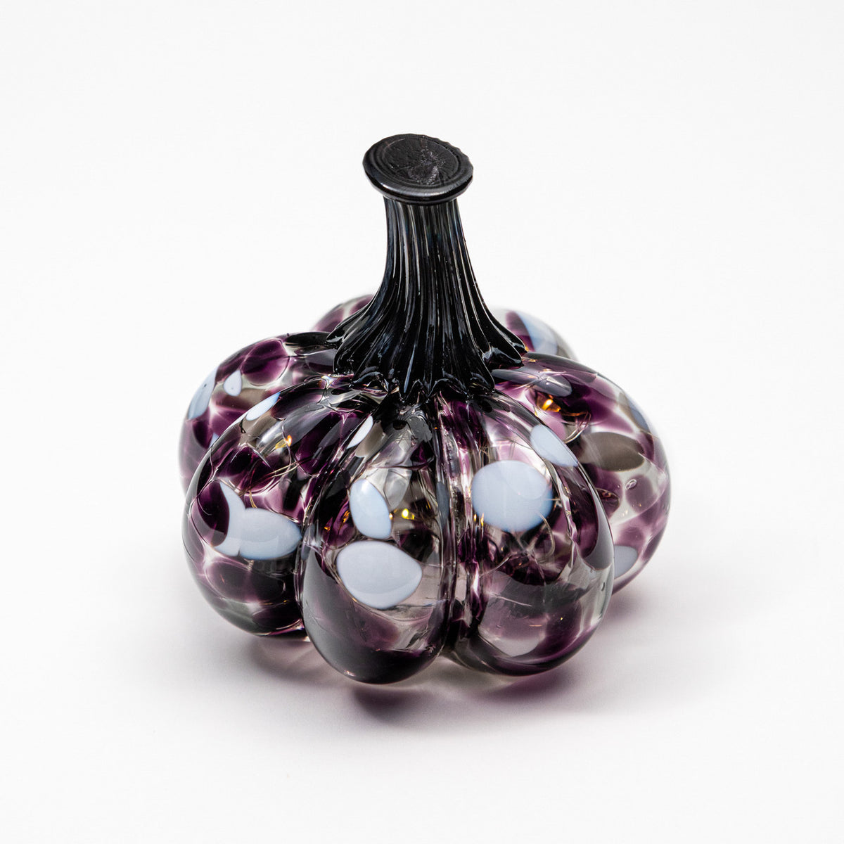 Nightshade | Mini Organic | Handblown Glass Pumpkin
