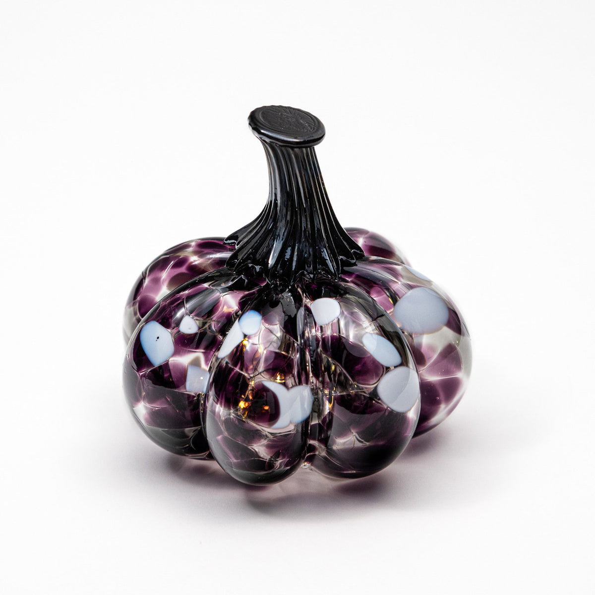 Nightshade | Mini Organic | Handblown Glass Pumpkin