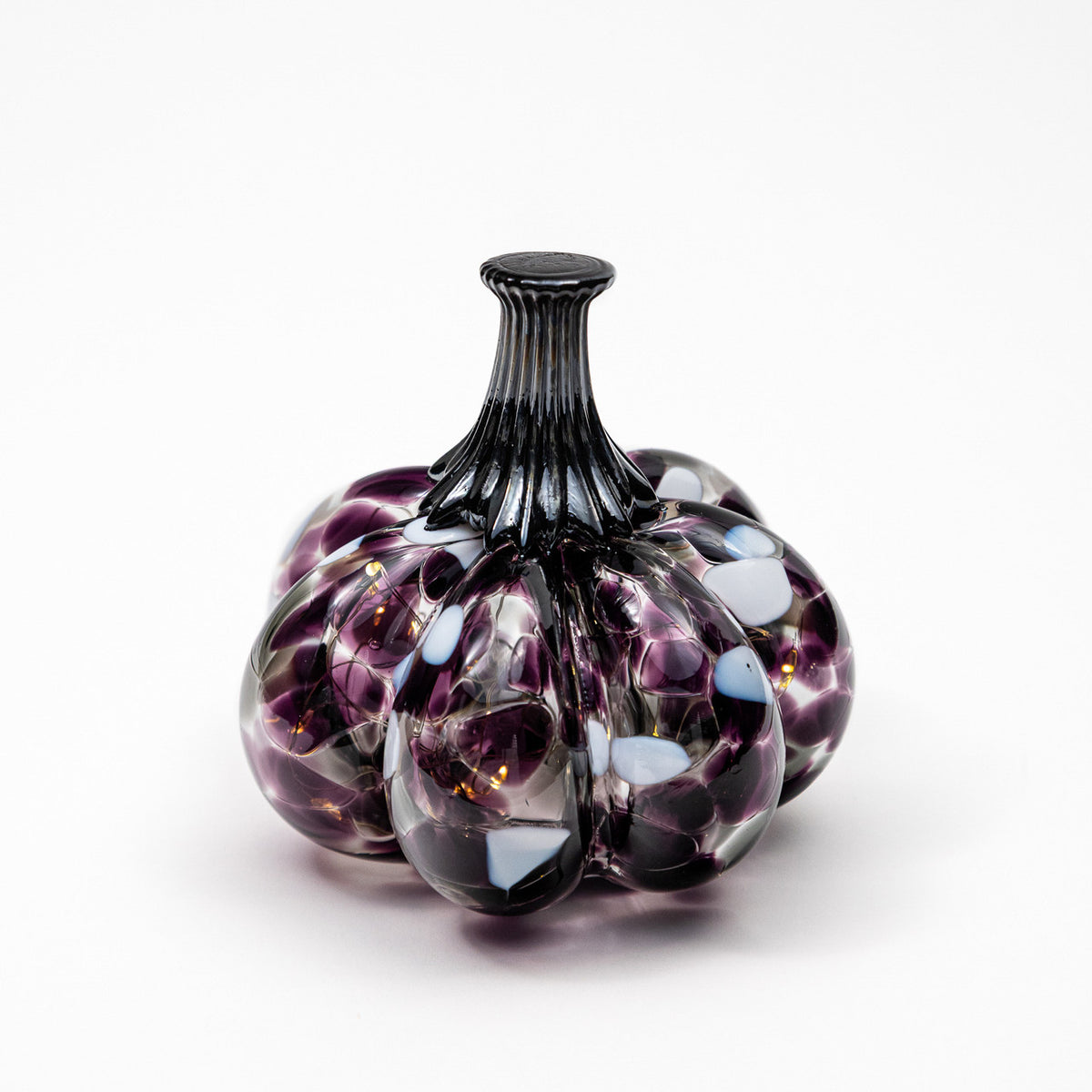 Nightshade | Mini Organic | Handblown Glass Pumpkin