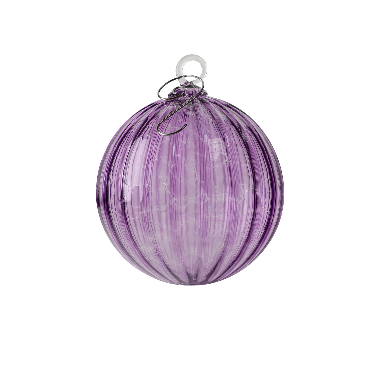 20 Point Birthstone Handblown Glass Ornaments