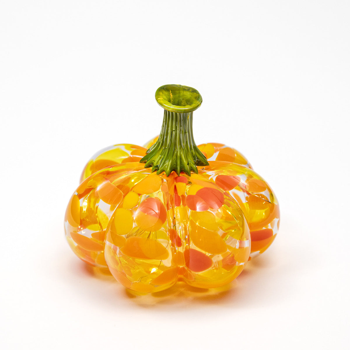 Clementine Grove | Mini Organic | Handblown Glass Pumpkin