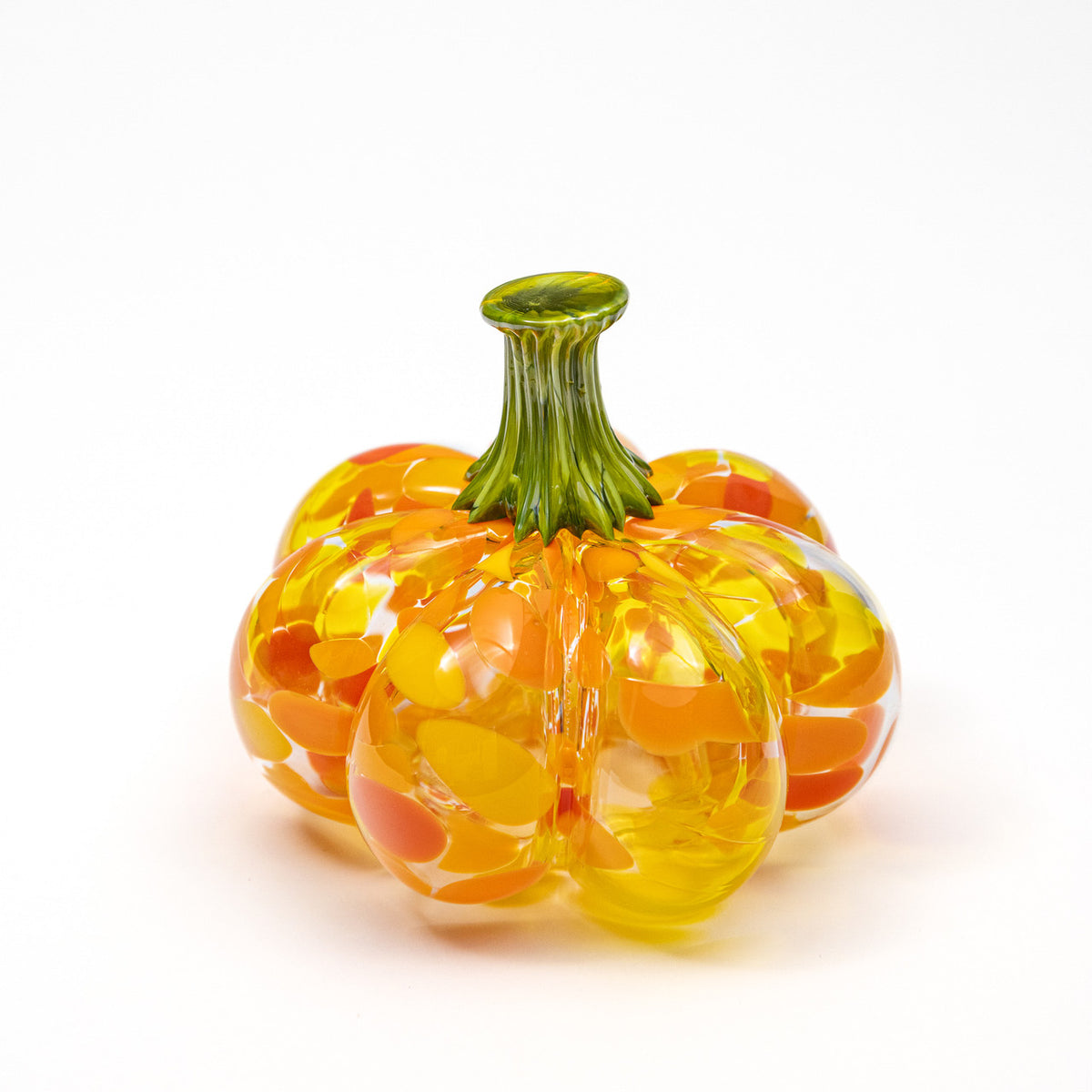 Clementine Grove | Mini Organic | Handblown Glass Pumpkin