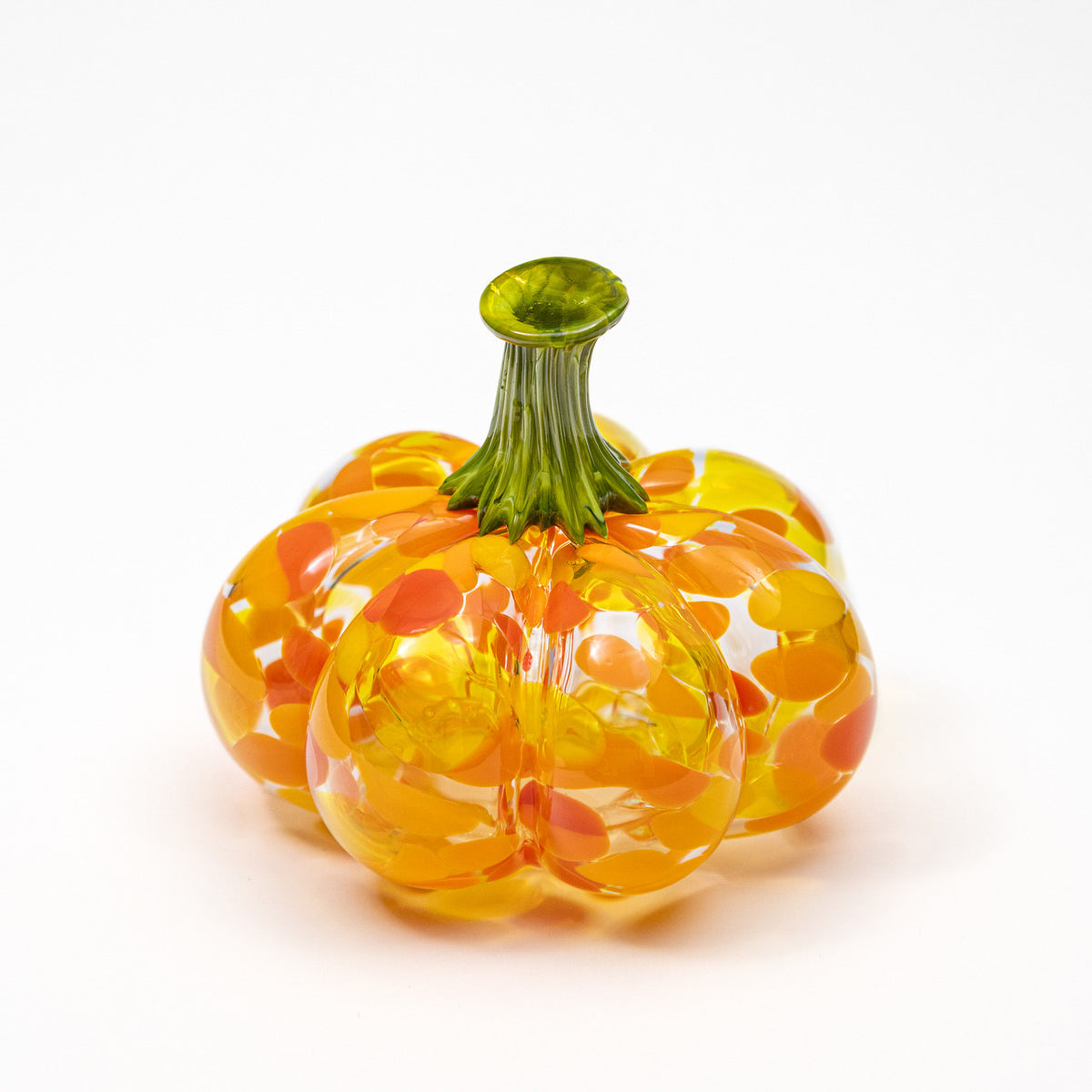 Clementine Grove | Mini Organic | Handblown Glass Pumpkin