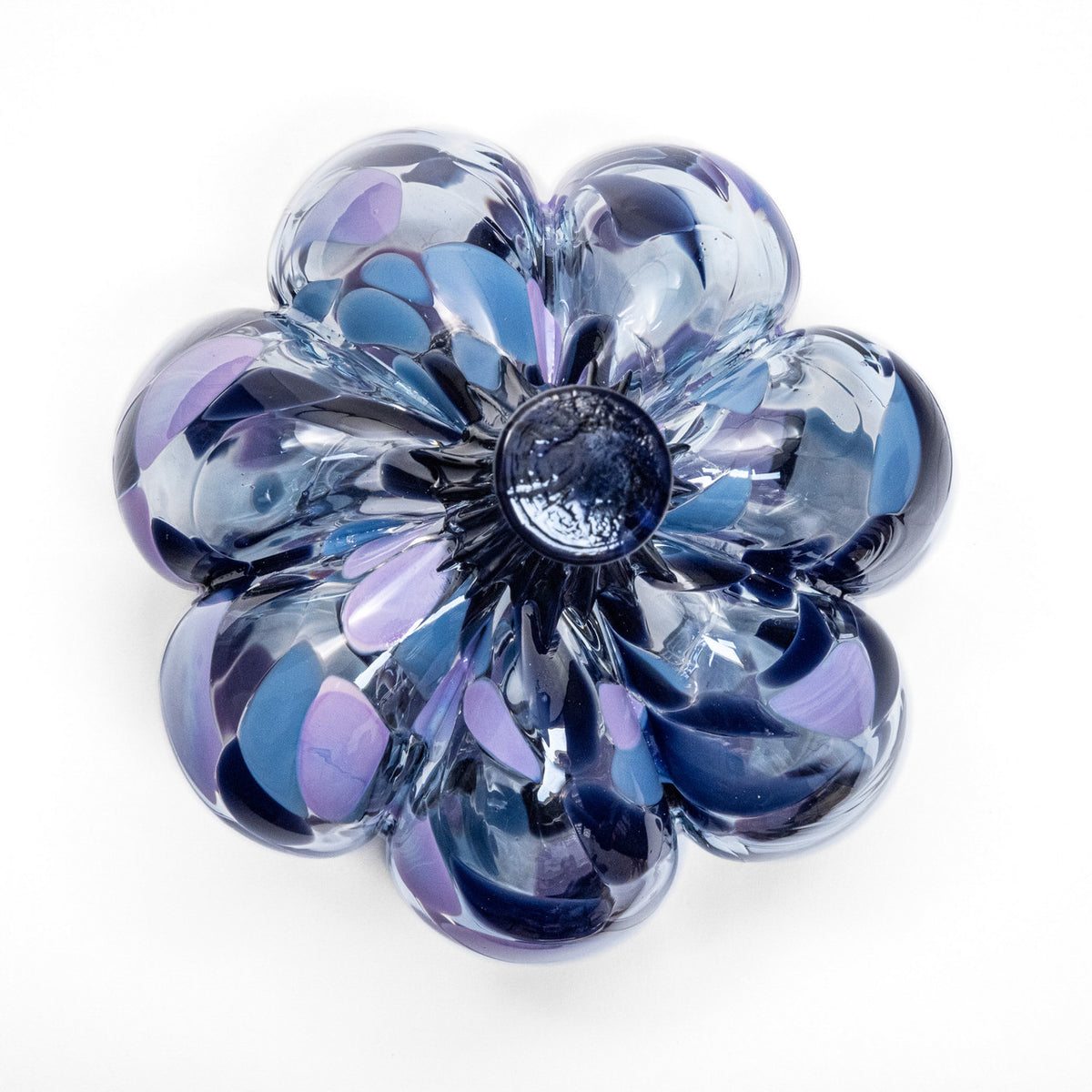 Southmoon Blueberry | Mini Organic | Handblown Glass Pumpkin