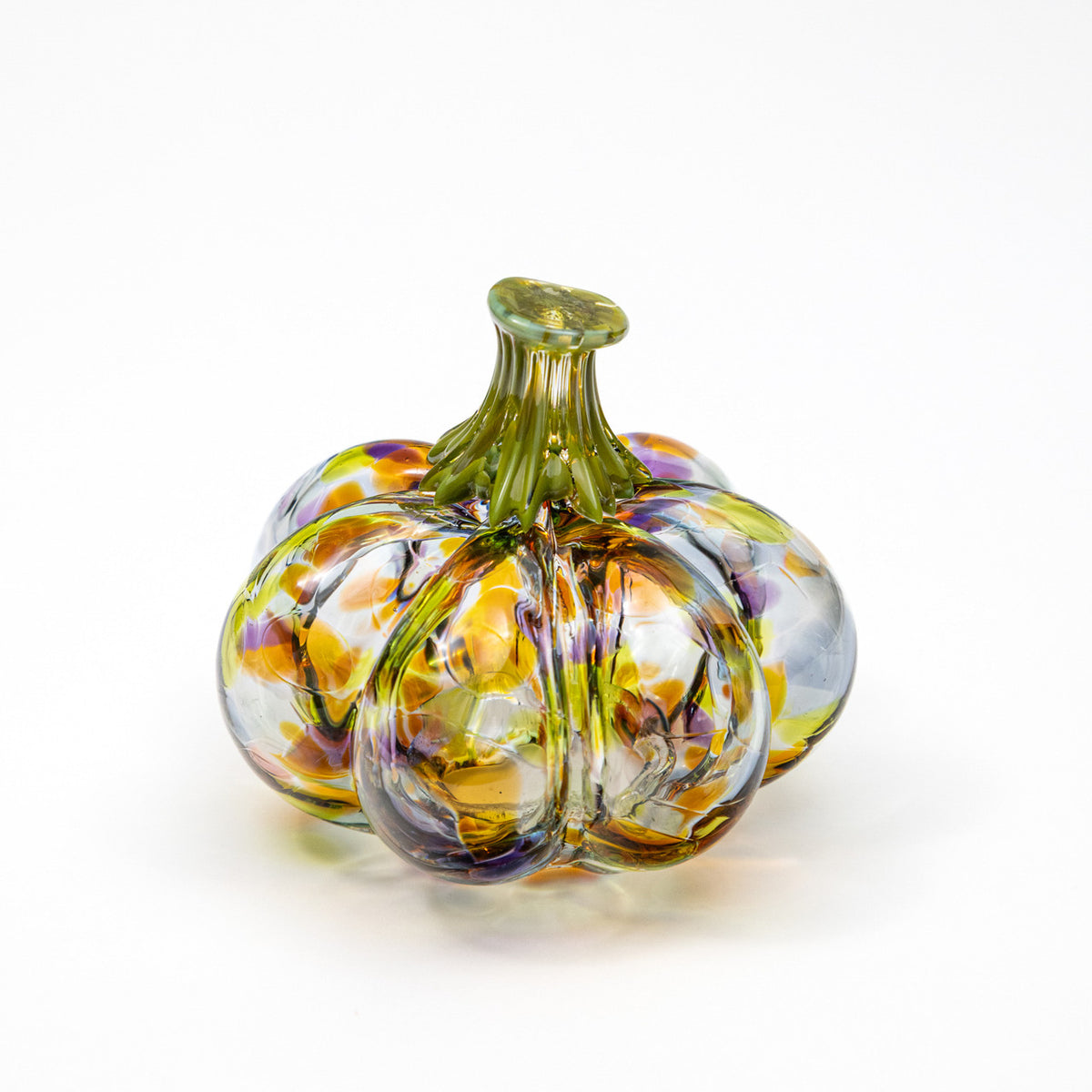 Buzz &amp; Bloom | Mini Organic | Handblown Glass Pumpkin