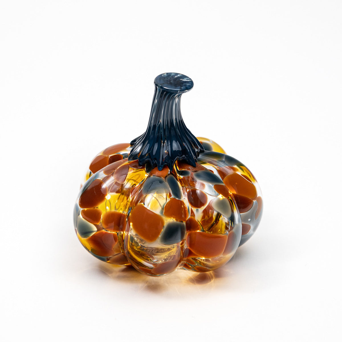 Late Autumn | Mini Organic | Handblown Glass Pumpkin