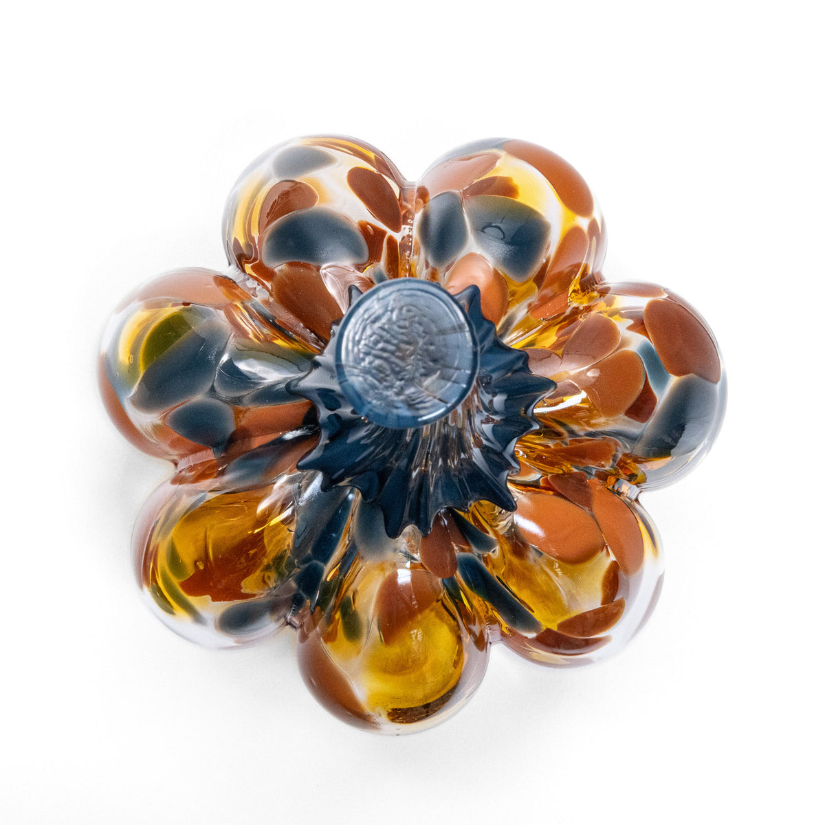Late Autumn | Mini Organic | Handblown Glass Pumpkin