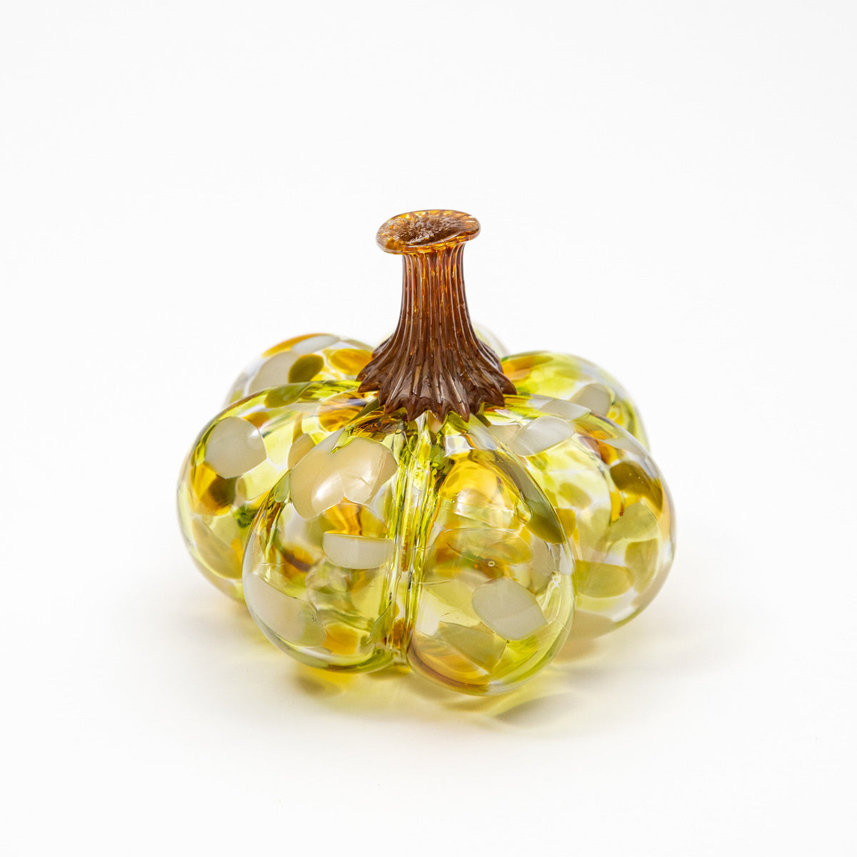 Chamomile Harvest | Mini Organic | Handblown Glass Pumpkin