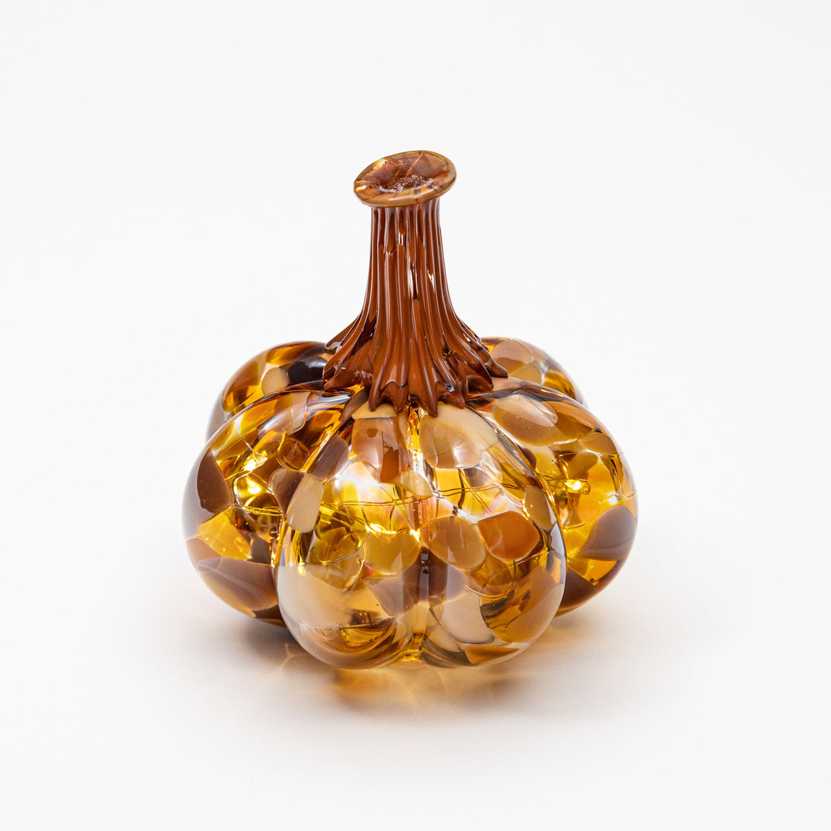 Maple &amp; Mulberry | Mini Organic | Handblown Glass Pumpkin