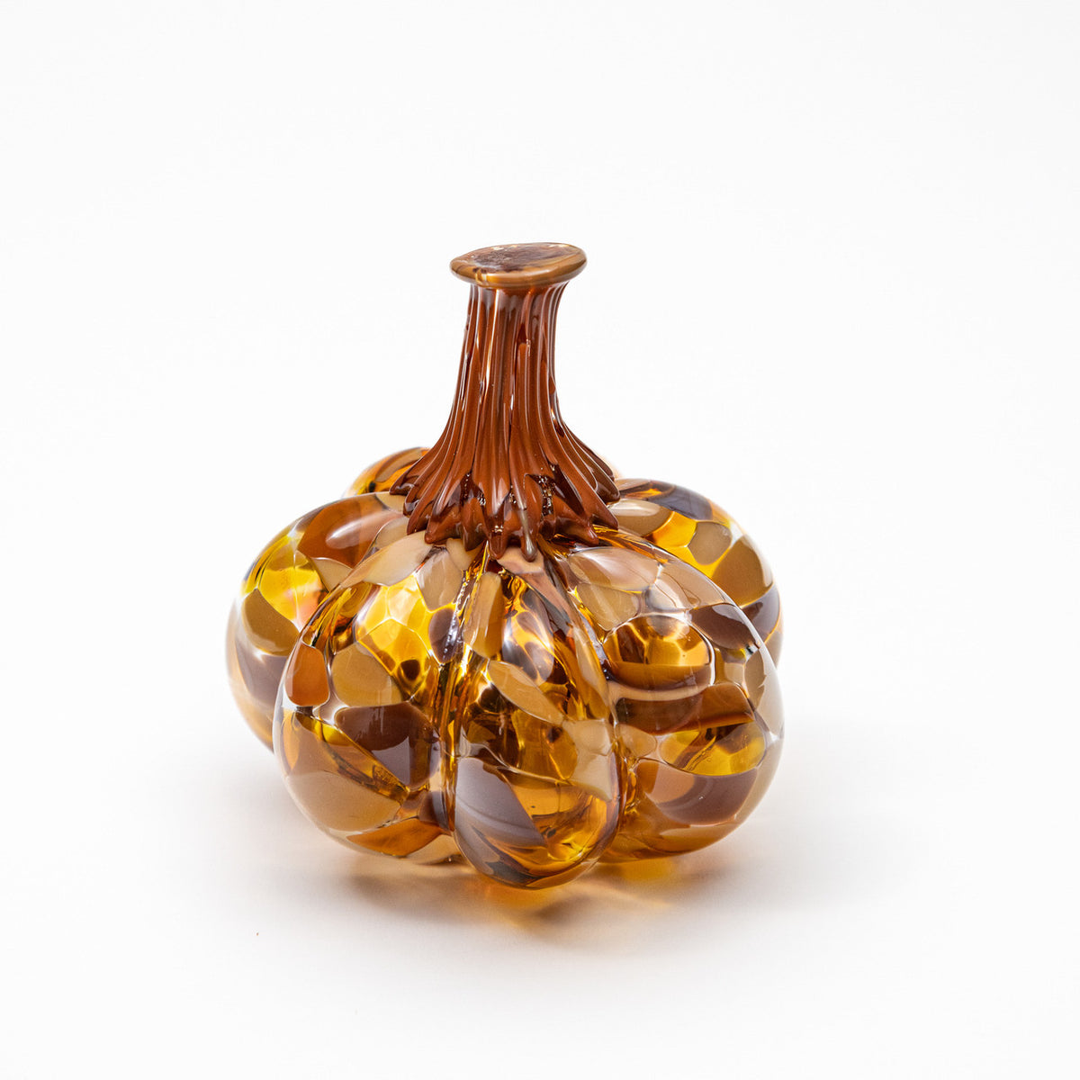 Maple &amp; Mulberry | Mini Organic | Handblown Glass Pumpkin