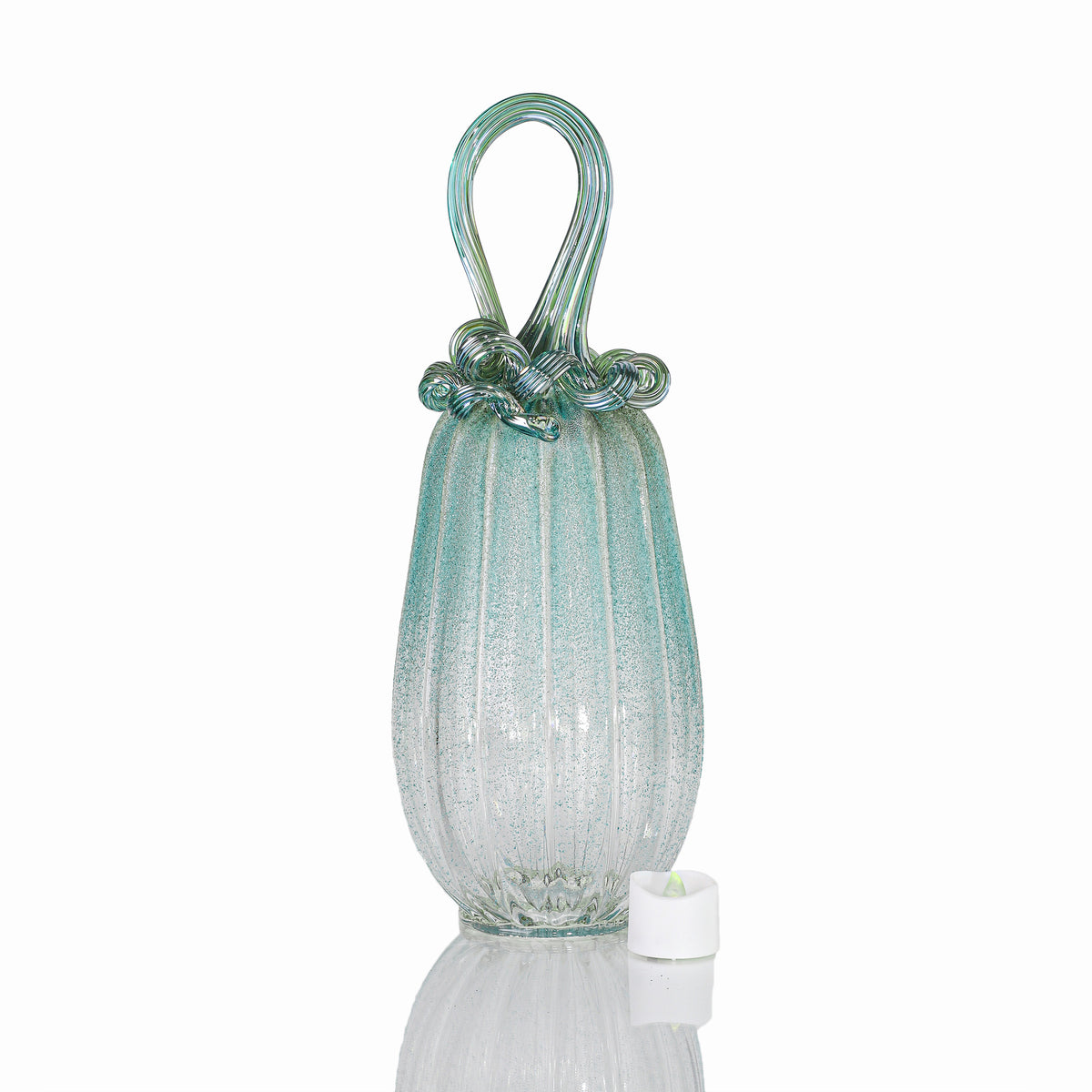 Enchantress Textured Pumpkin w/Tealight