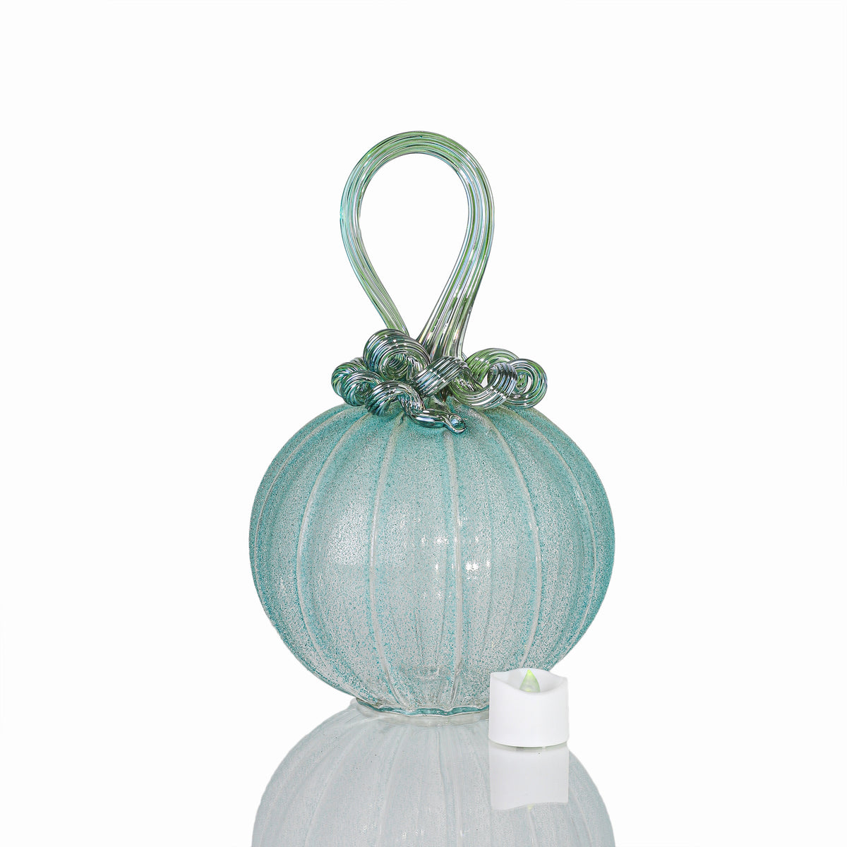 Enchantress Textured Pumpkin w/Tealight