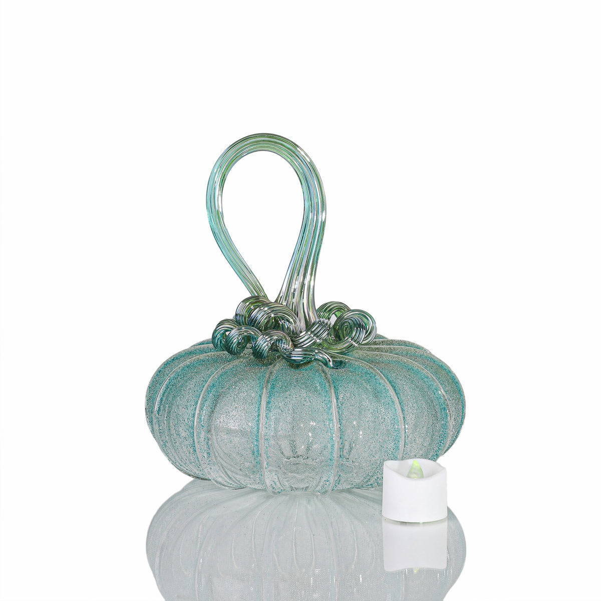 Enchantress Textured Pumpkin w/Tealight