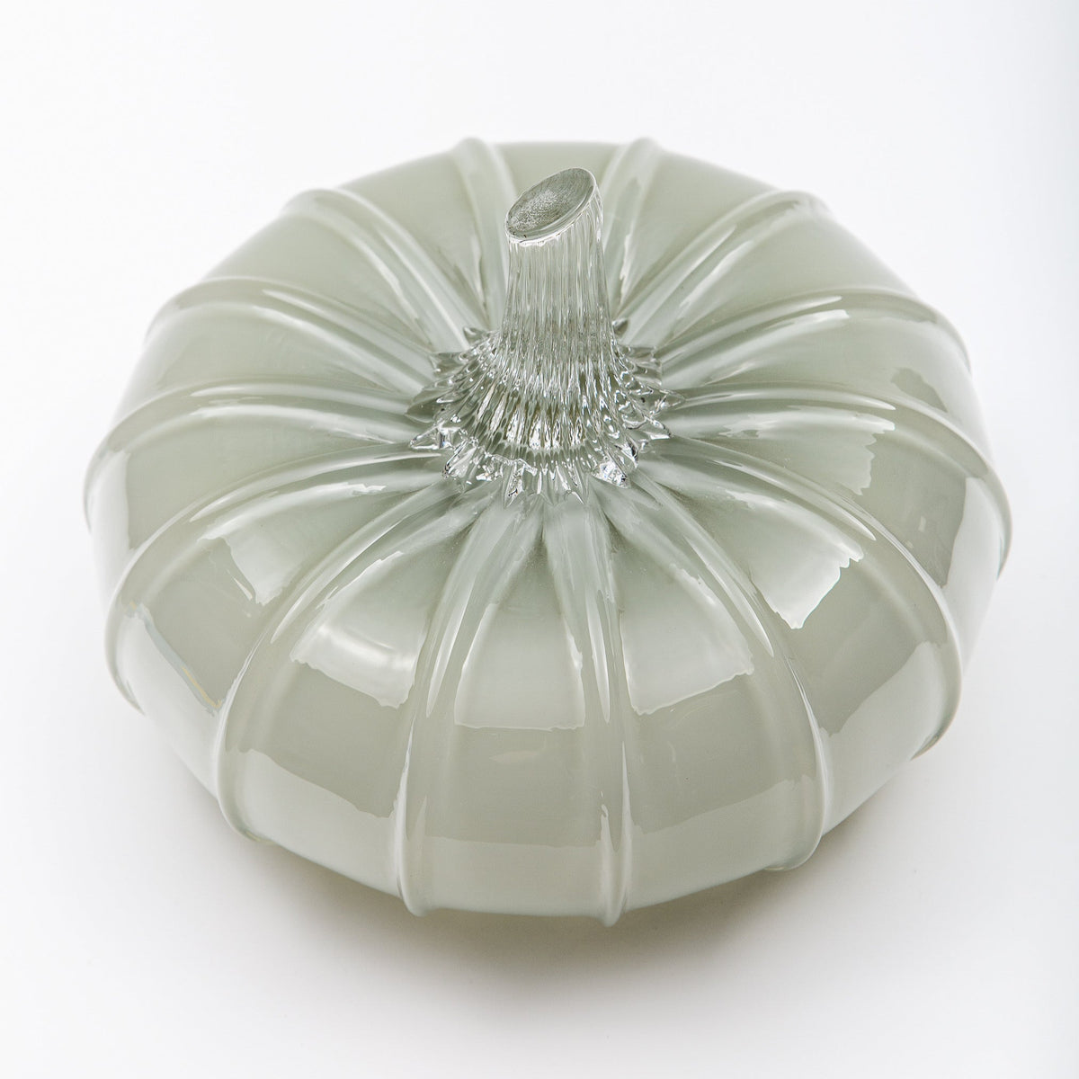 Earl Grey Glass Pumpkin w/Tealight