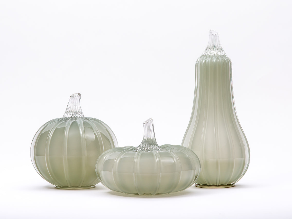 Earl Grey Glass Pumpkin w/Tealight