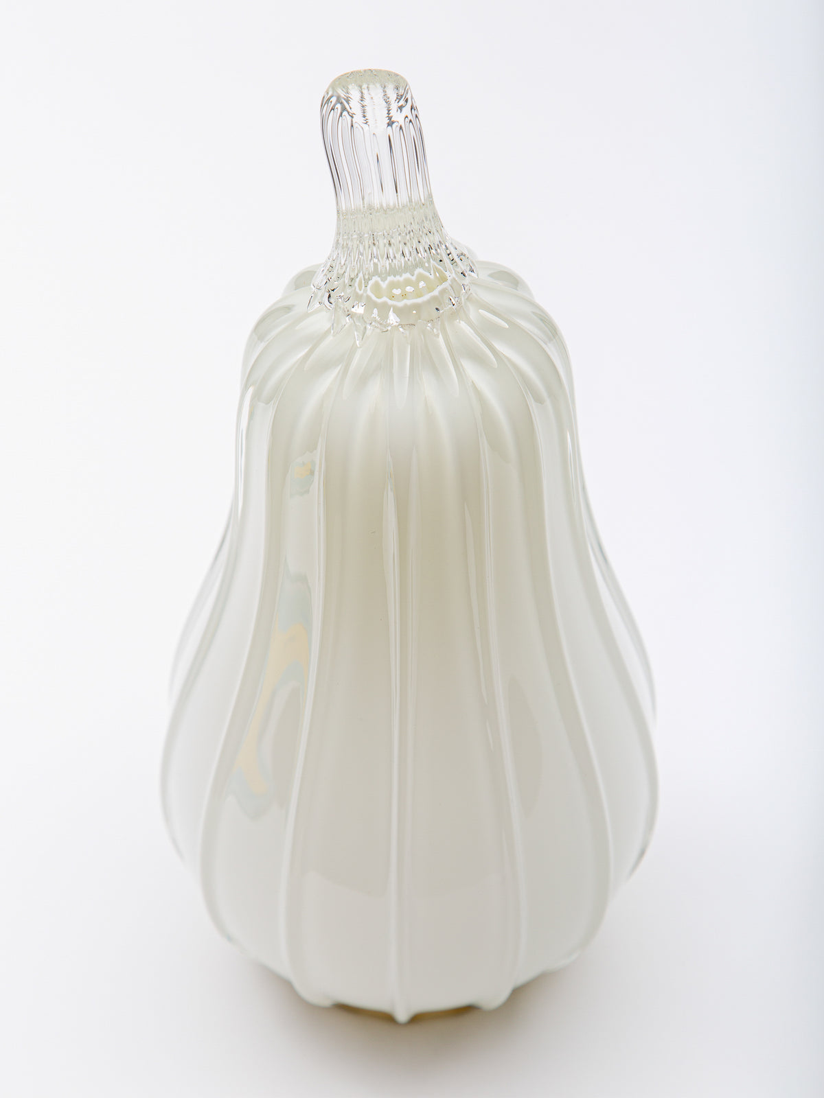 Cottonwood Glass Pumpkin w/Tealight