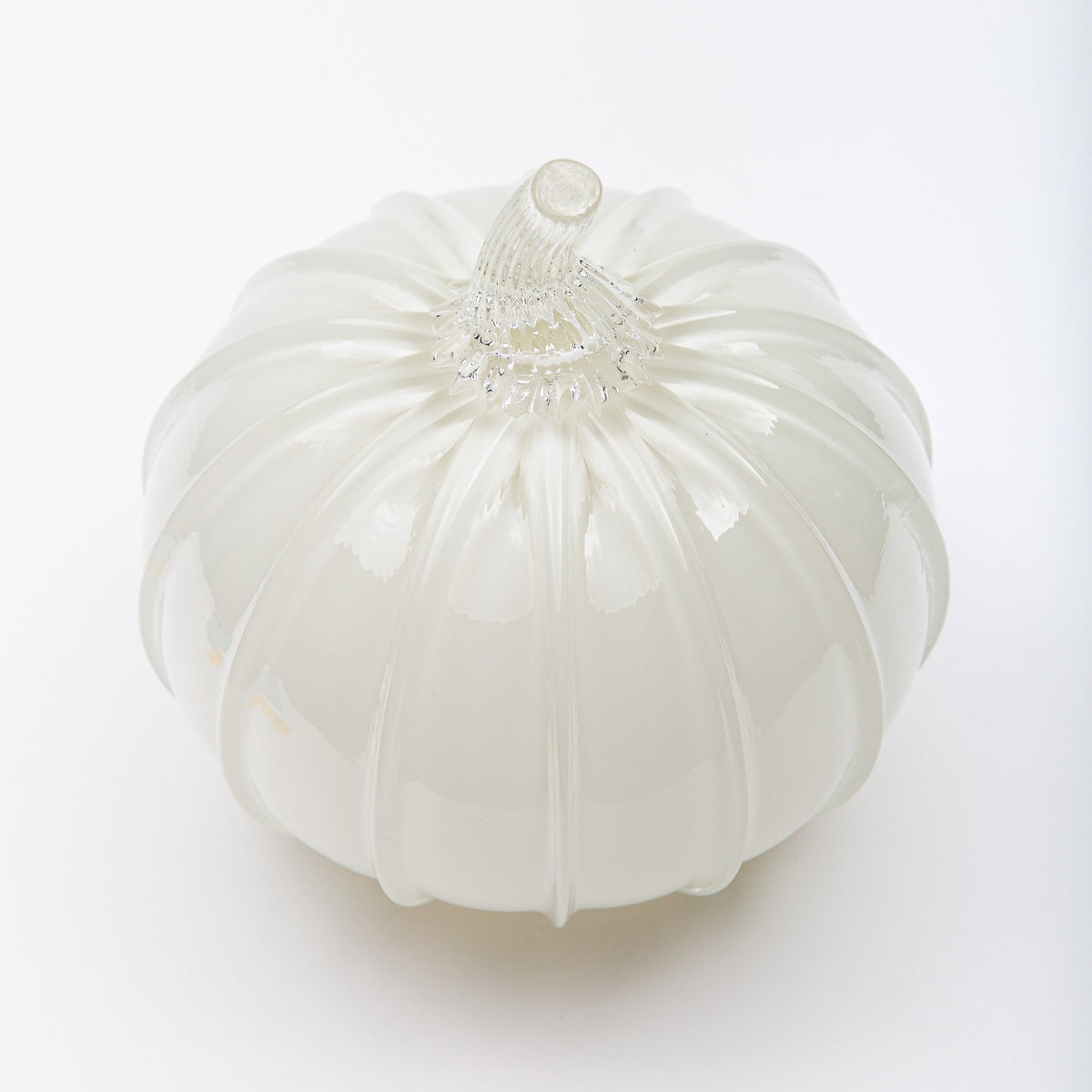 Cottonwood Glass Pumpkin w/Tealight
