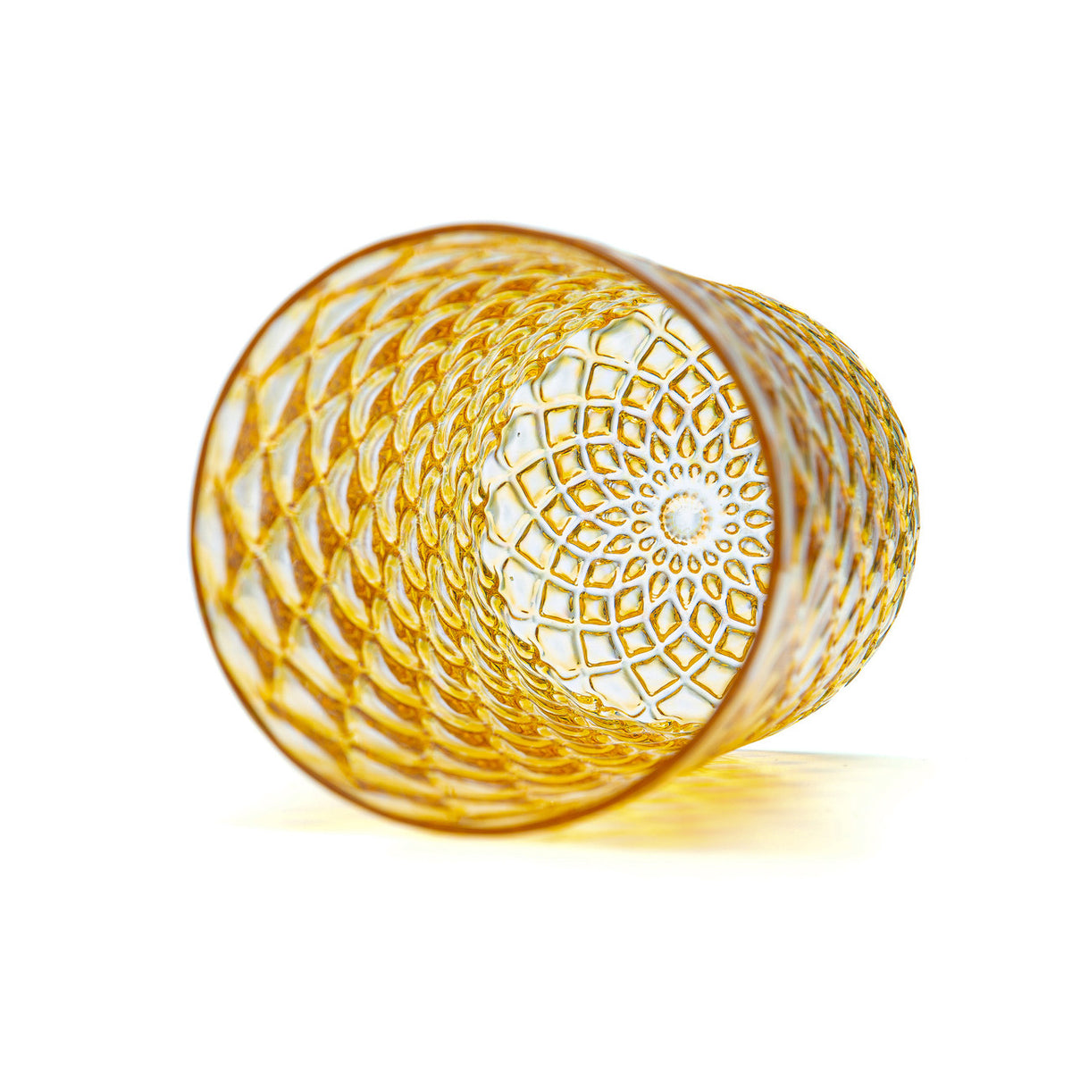 Citrus Mandala Glass Set