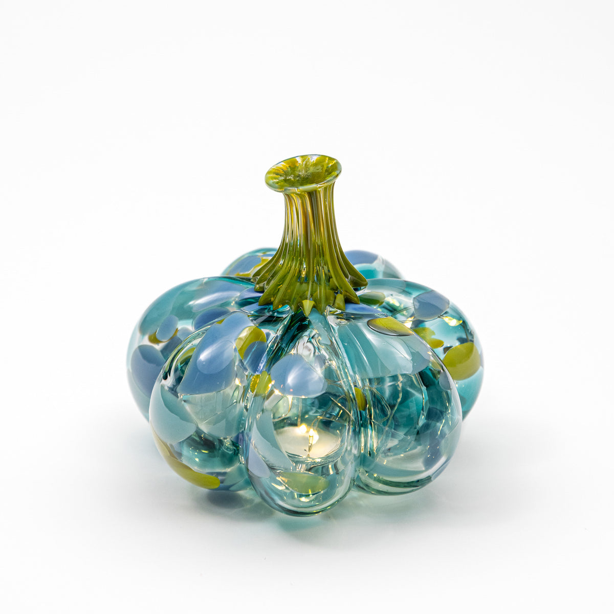 Willow &amp; Water | Mini Organic | Handblown Glass Pumpkin