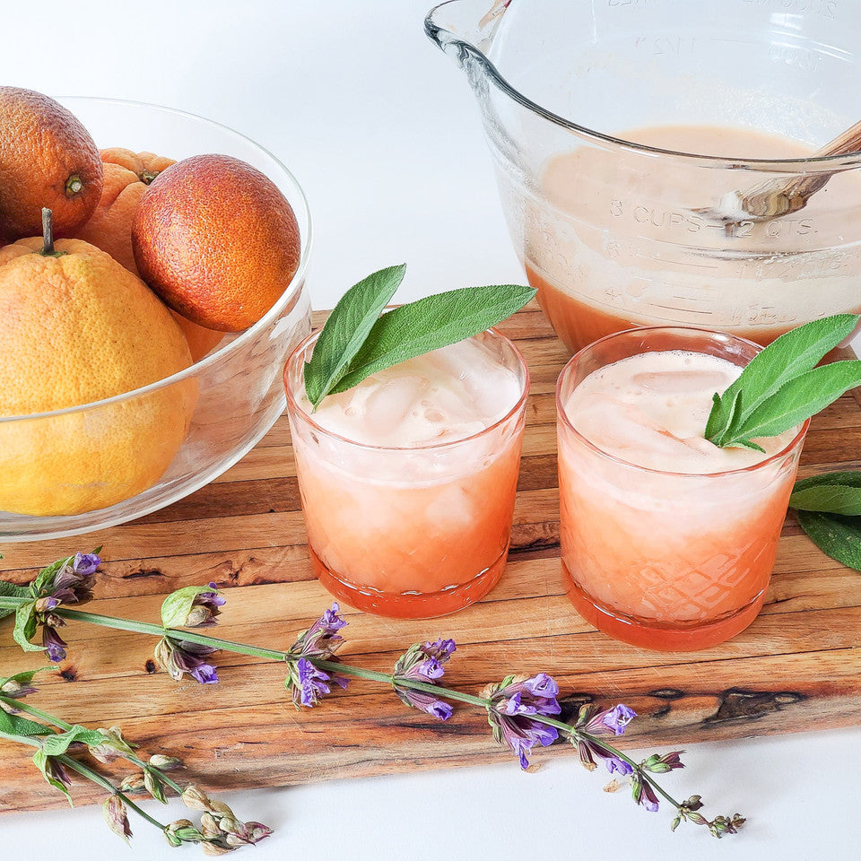Grapefruit Mindala Glass