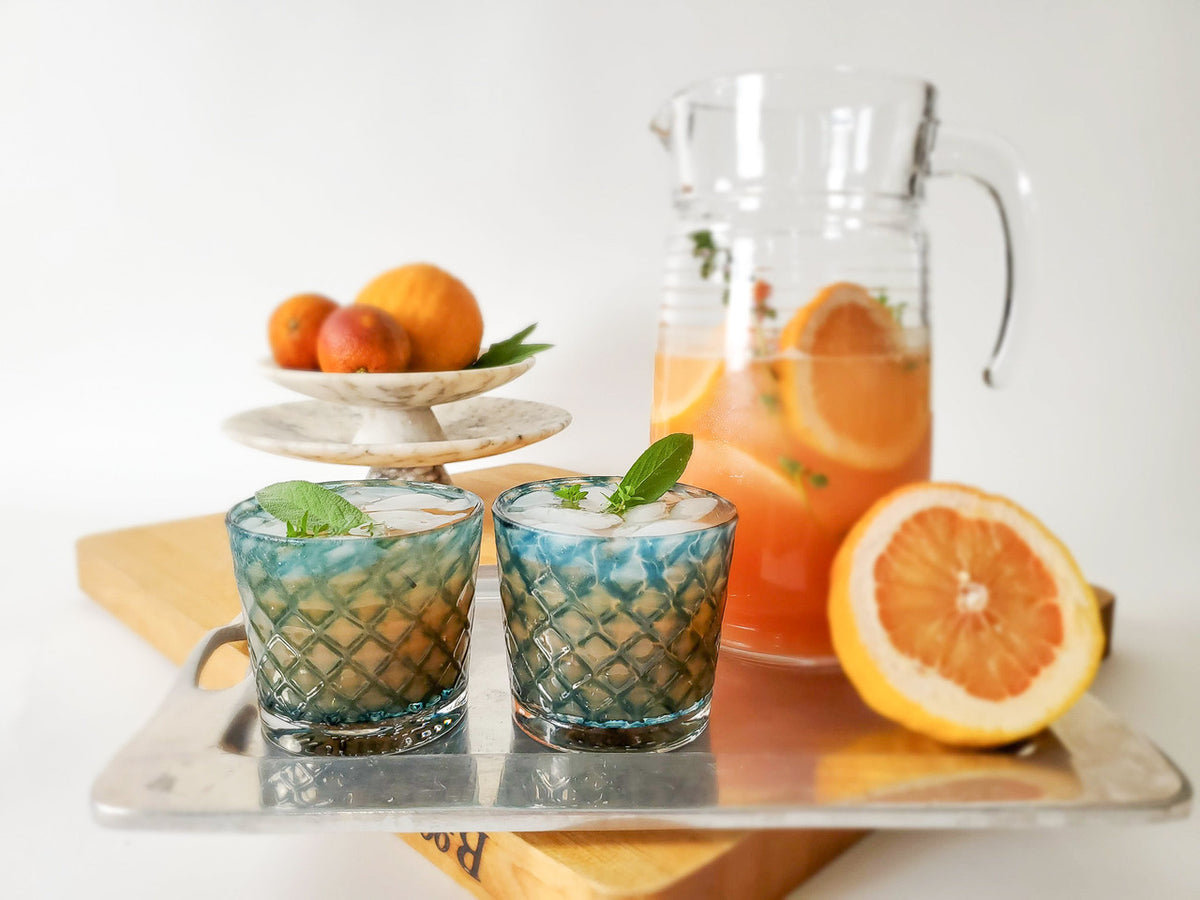 Deep Pine Mindala Glass