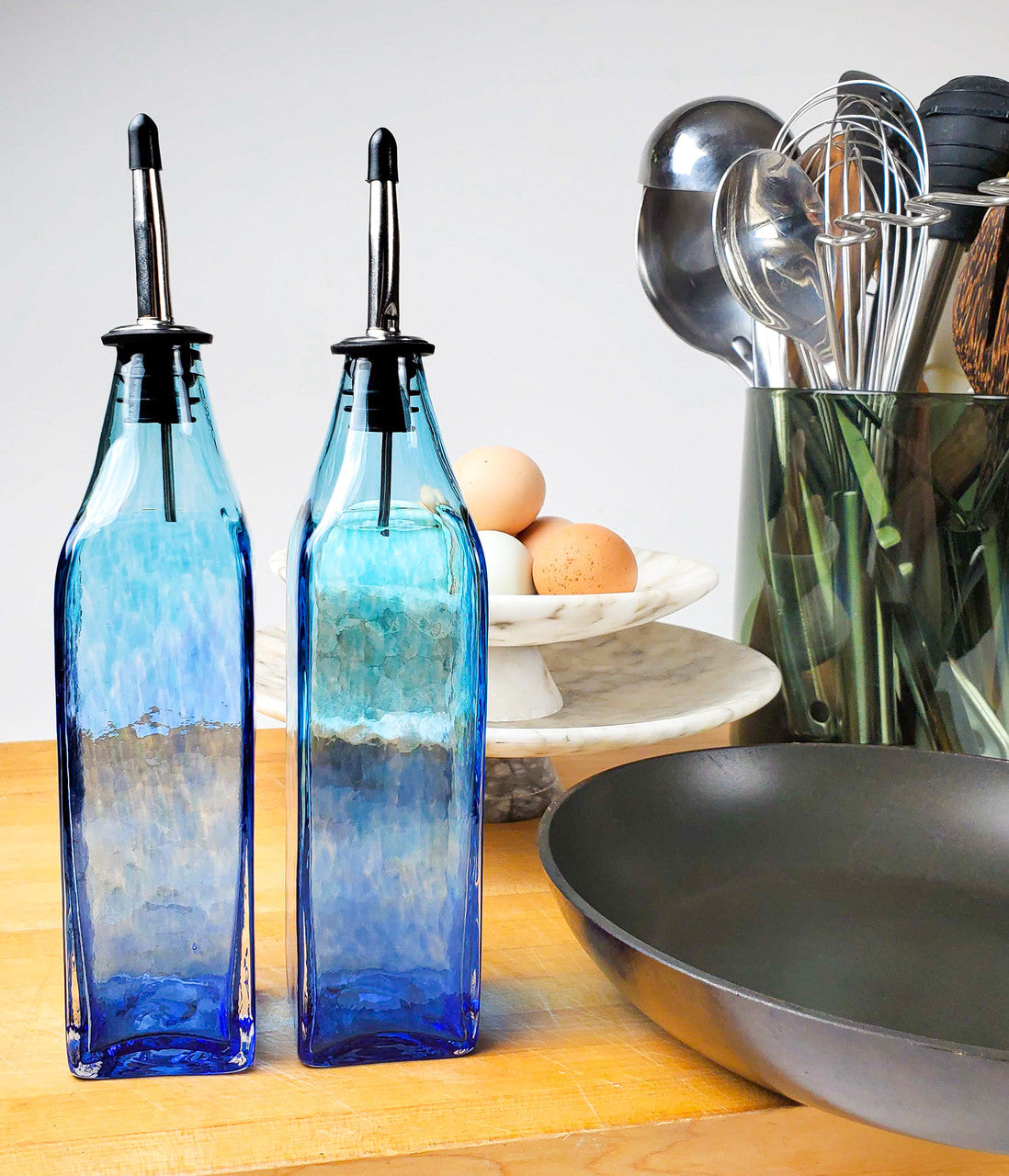 Aqua &amp; Blueberry Bottle