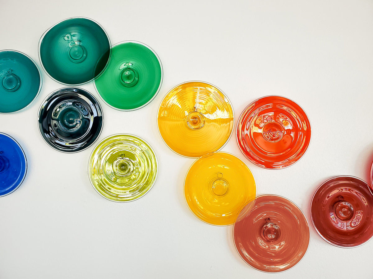 Spearmint Spiral Rondel