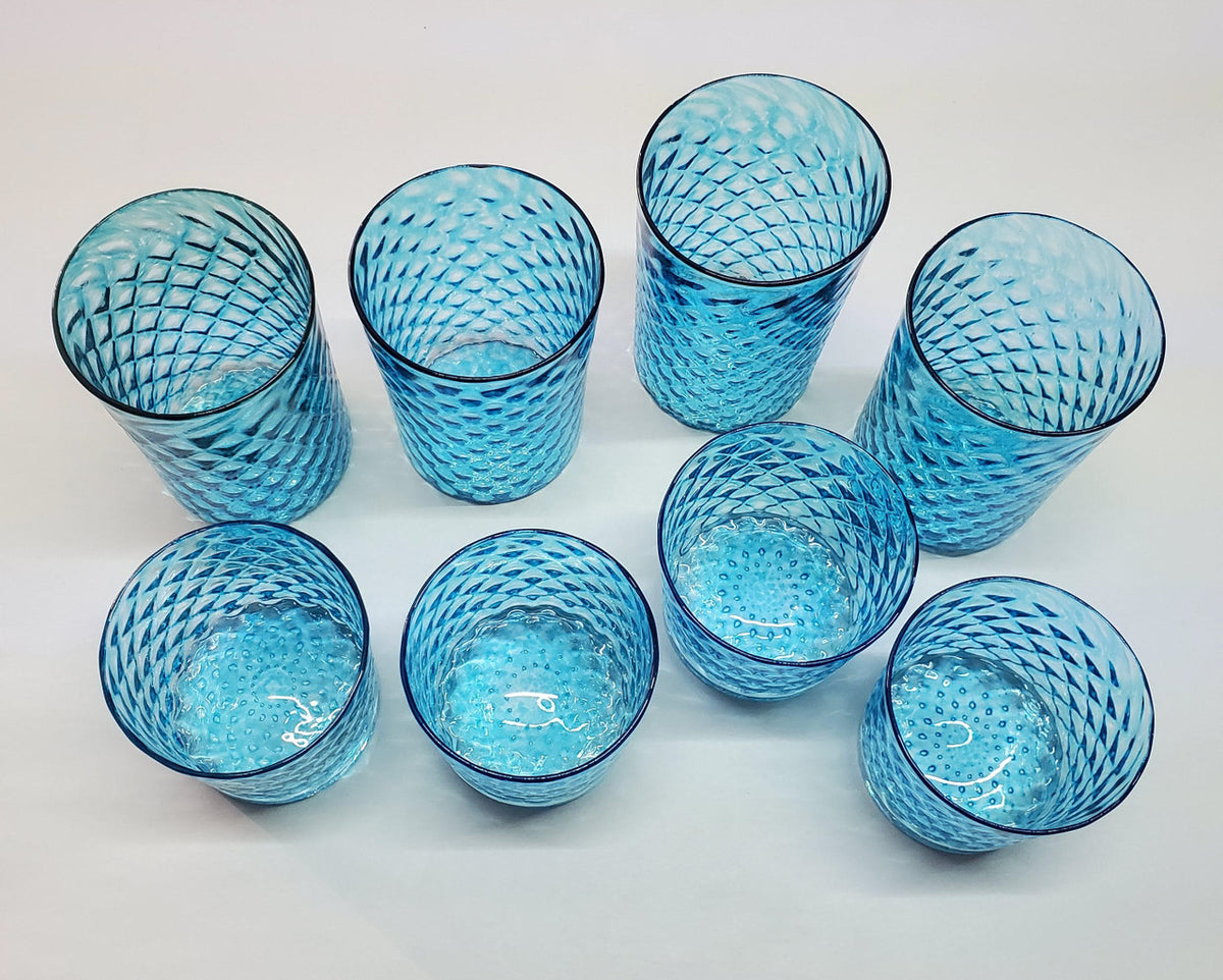 Aqua Mindala Glass