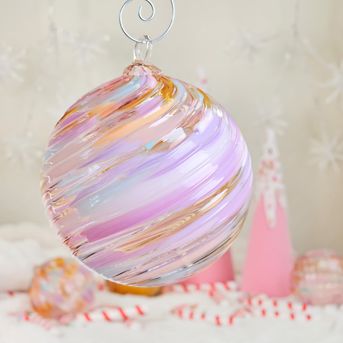 Malibu, CA Handblown Glass Ornament