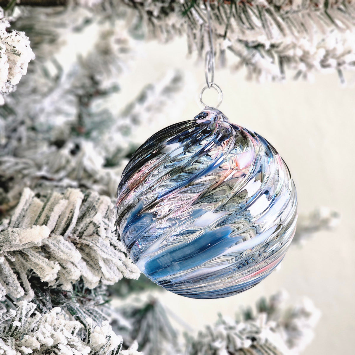 Pacific Salt Handblown Glass Ornament