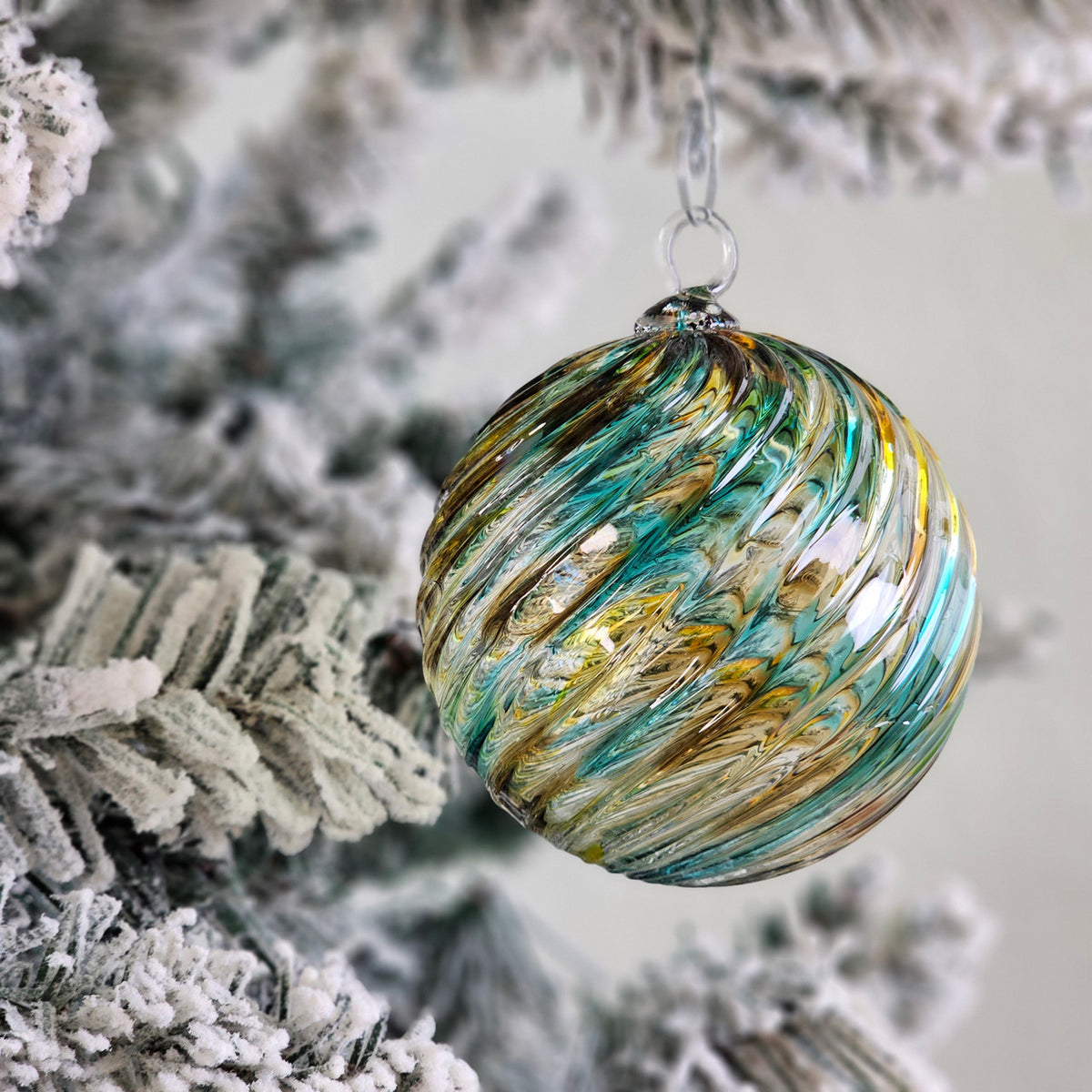 Muir Woods, CA Handblown Glass Ornament