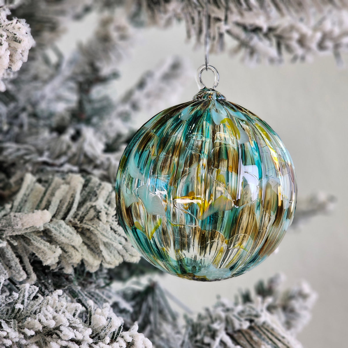 Muir Woods, CA Handblown Glass Ornament