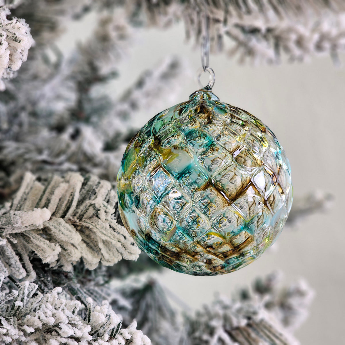 Muir Woods, CA Handblown Glass Ornament