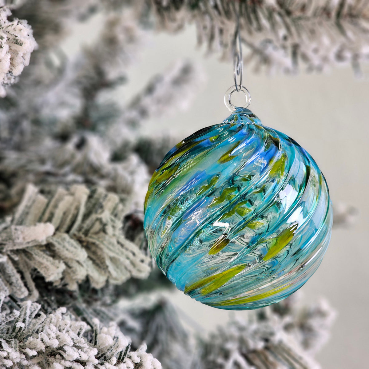 Big Sur, CA Handblown Glass Ornament