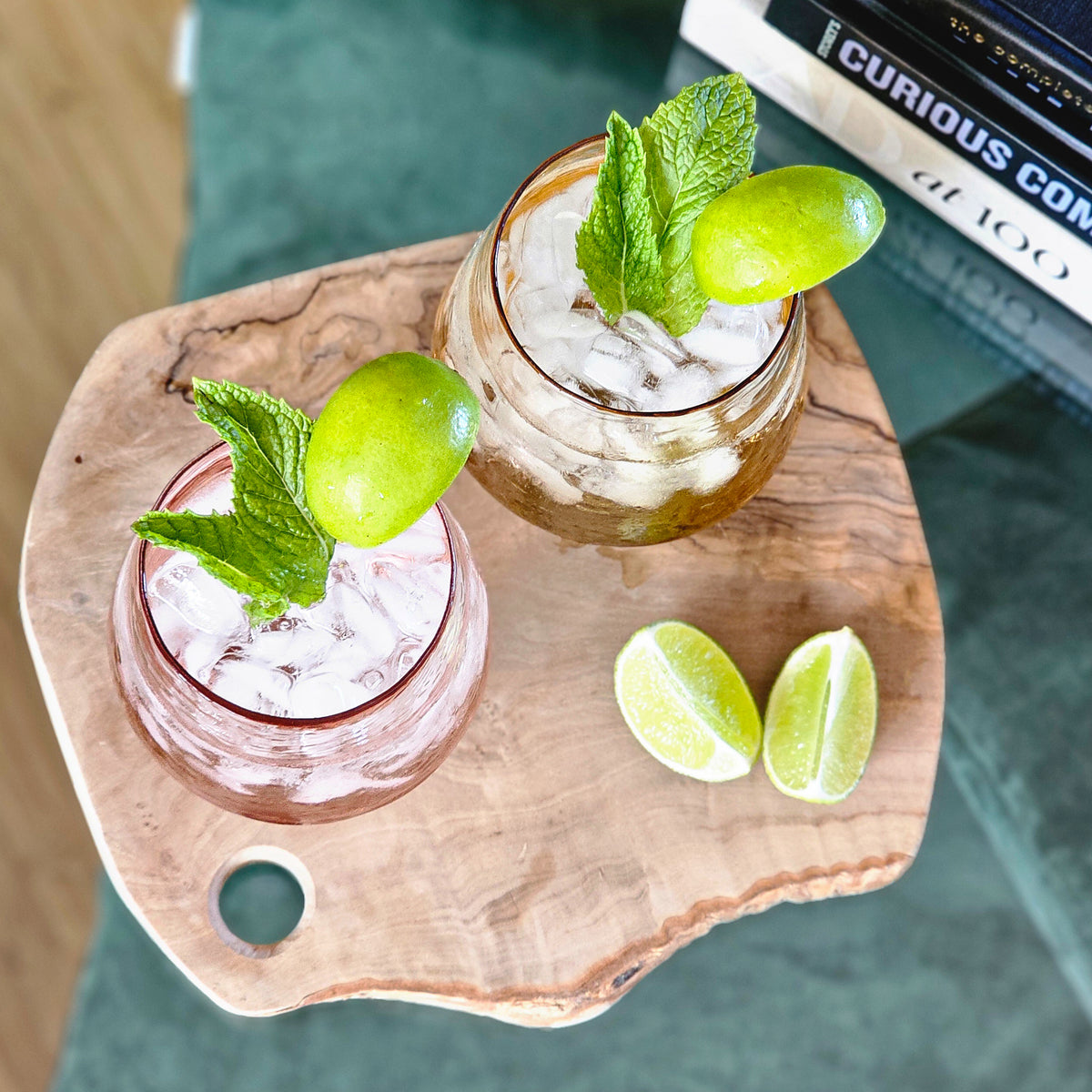 ROSE | Sparkling Stemless Glassware