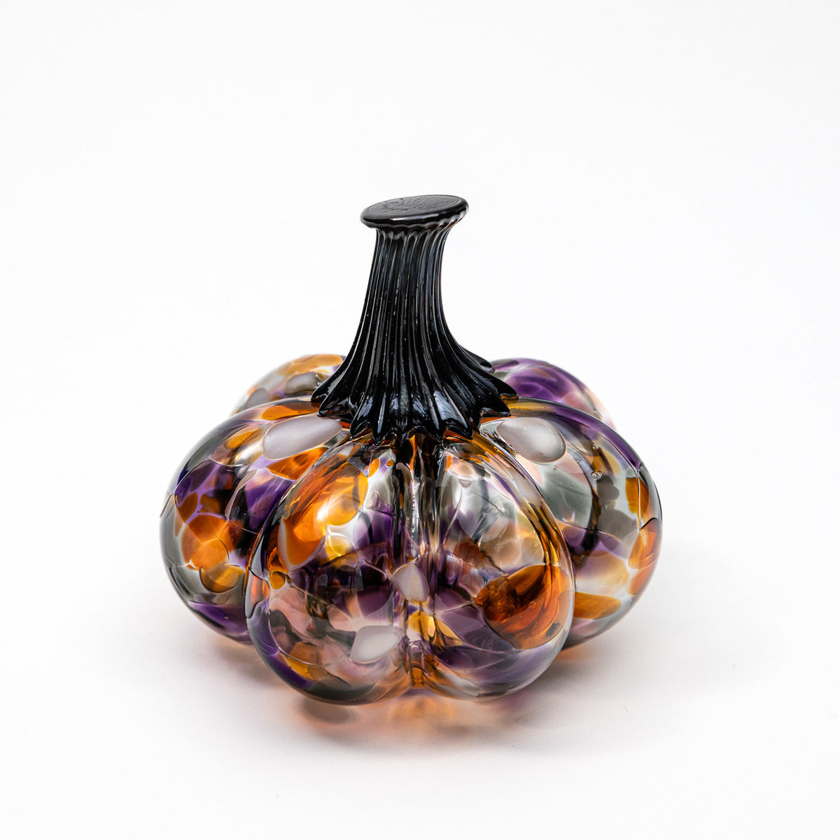 Spook | Mini Organic | Handblown Glass Pumpkin