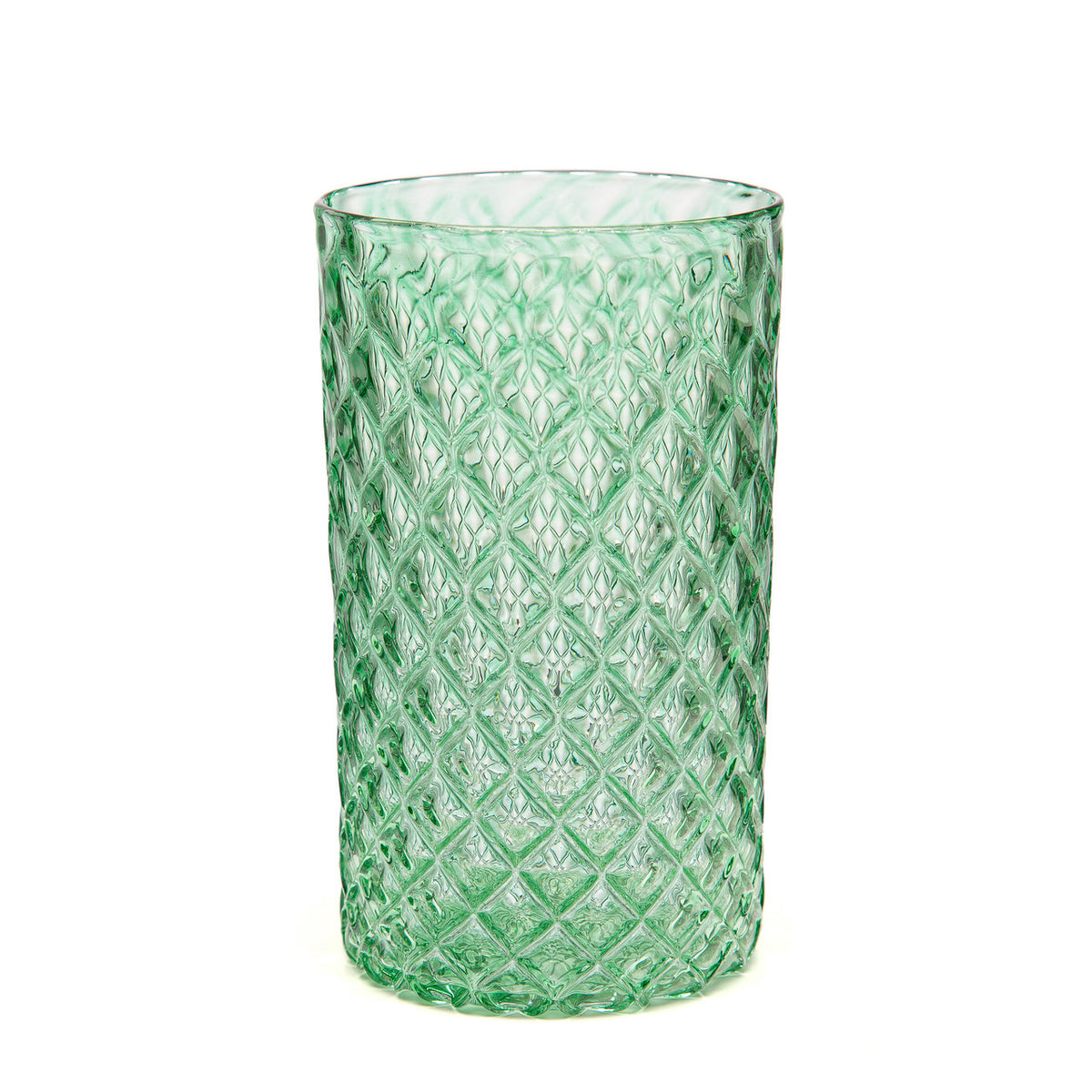 Spearmint Mandala Glass