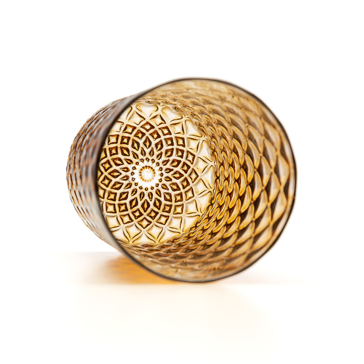 Light Brown Sugar Mandala Glass