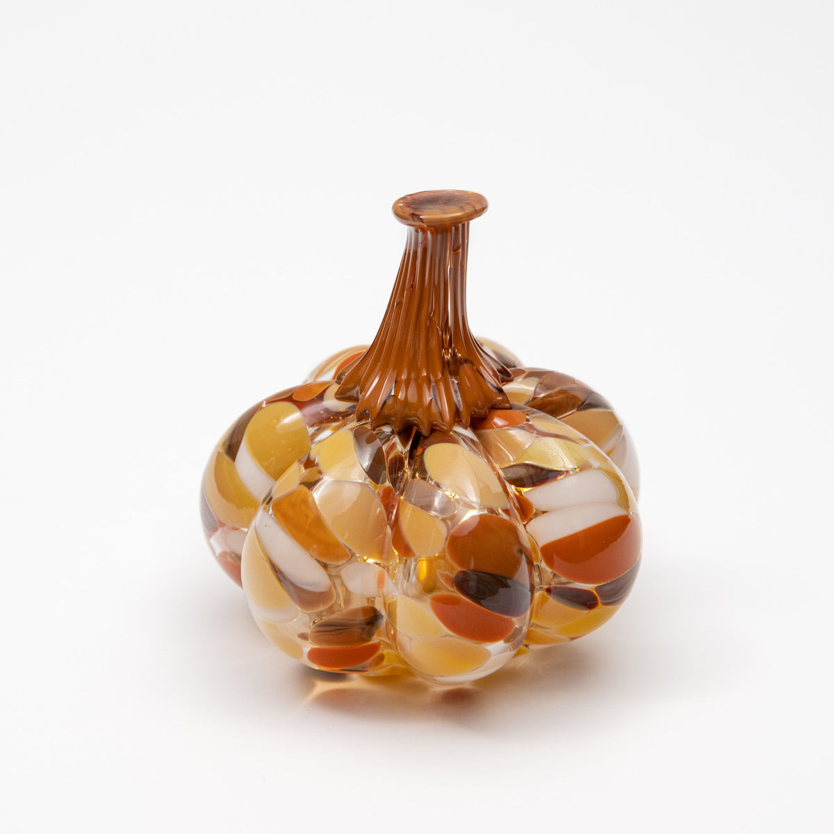 Rust &amp; Honey | Mini Organic | Handblown Glass Pumpkin