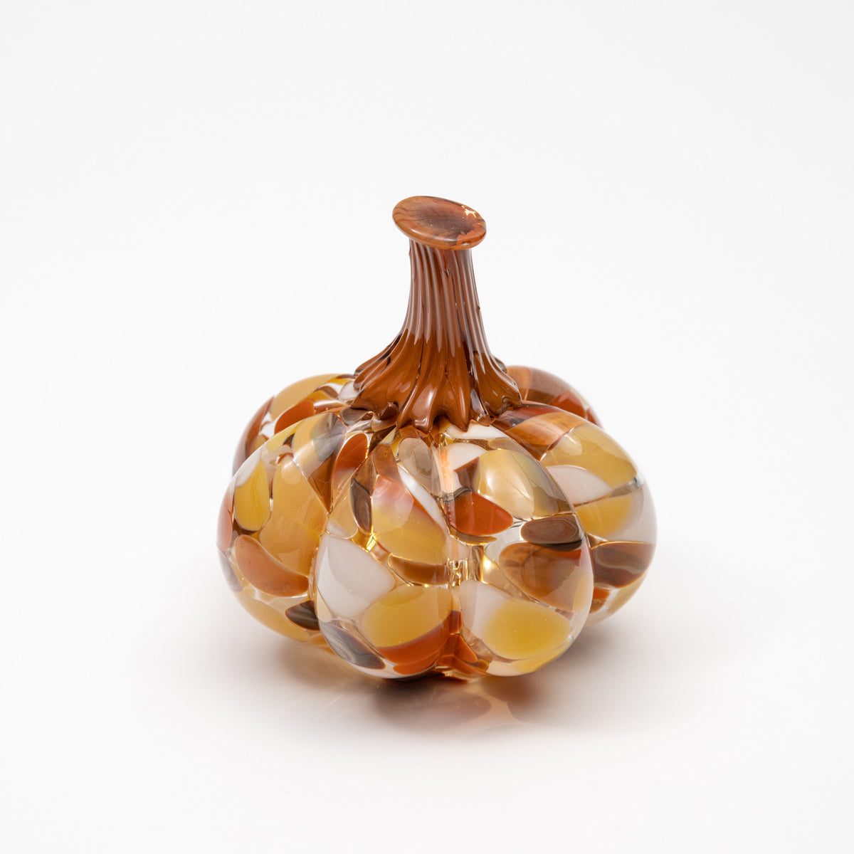 Rust &amp; Honey | Mini Organic | Handblown Glass Pumpkin