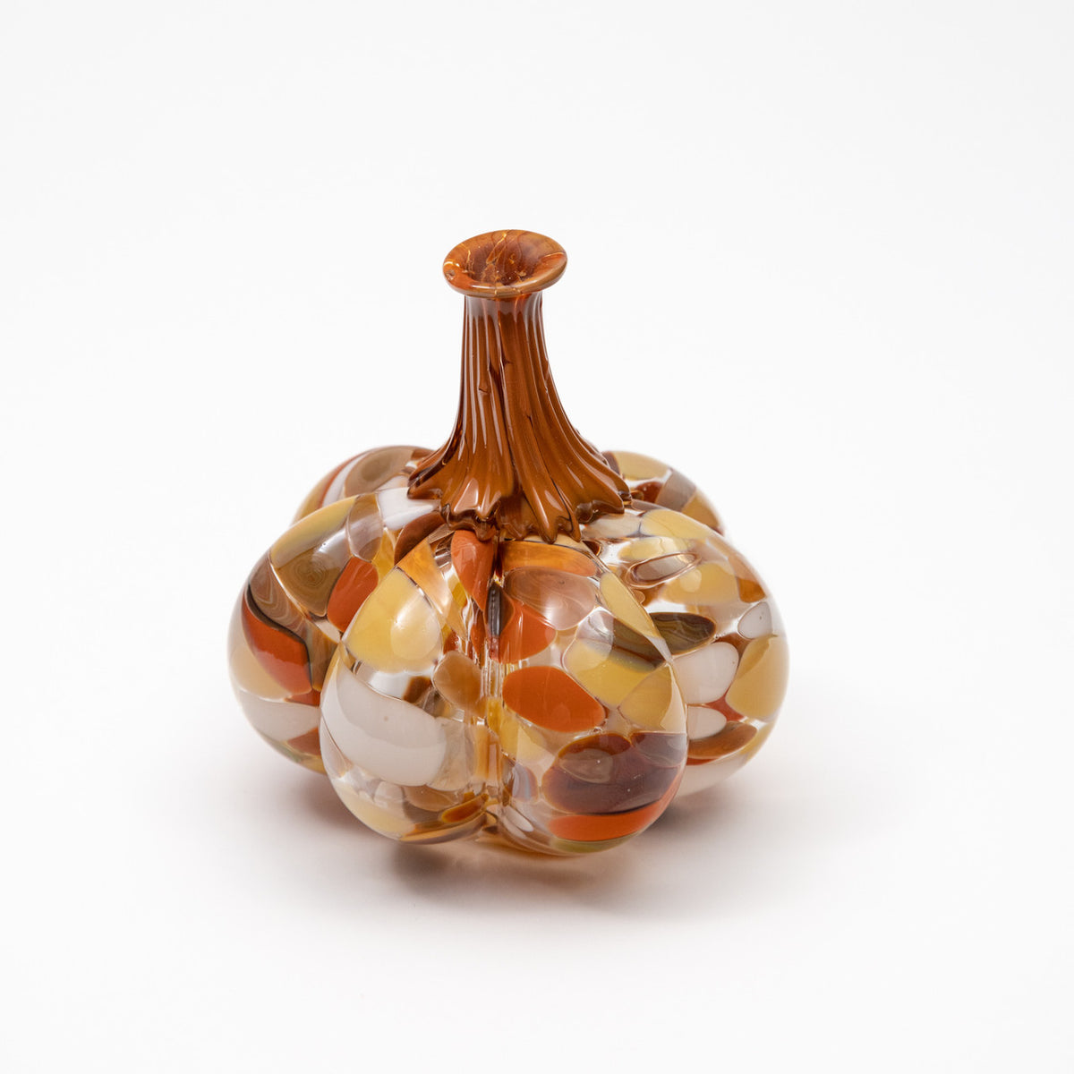 Rust &amp; Honey | Mini Organic | Handblown Glass Pumpkin