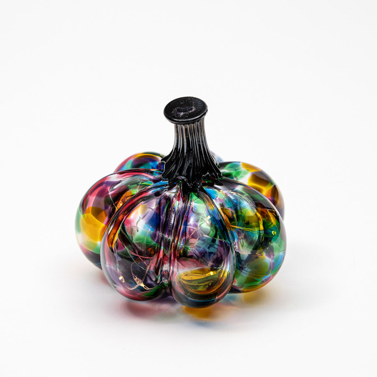 Starburst  | Mini Organic | Handblown Glass Pumpkin