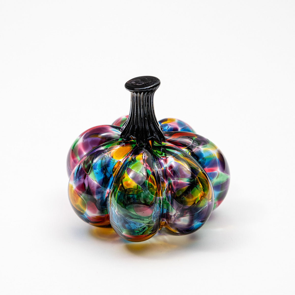 Starburst  | Mini Organic | Handblown Glass Pumpkin