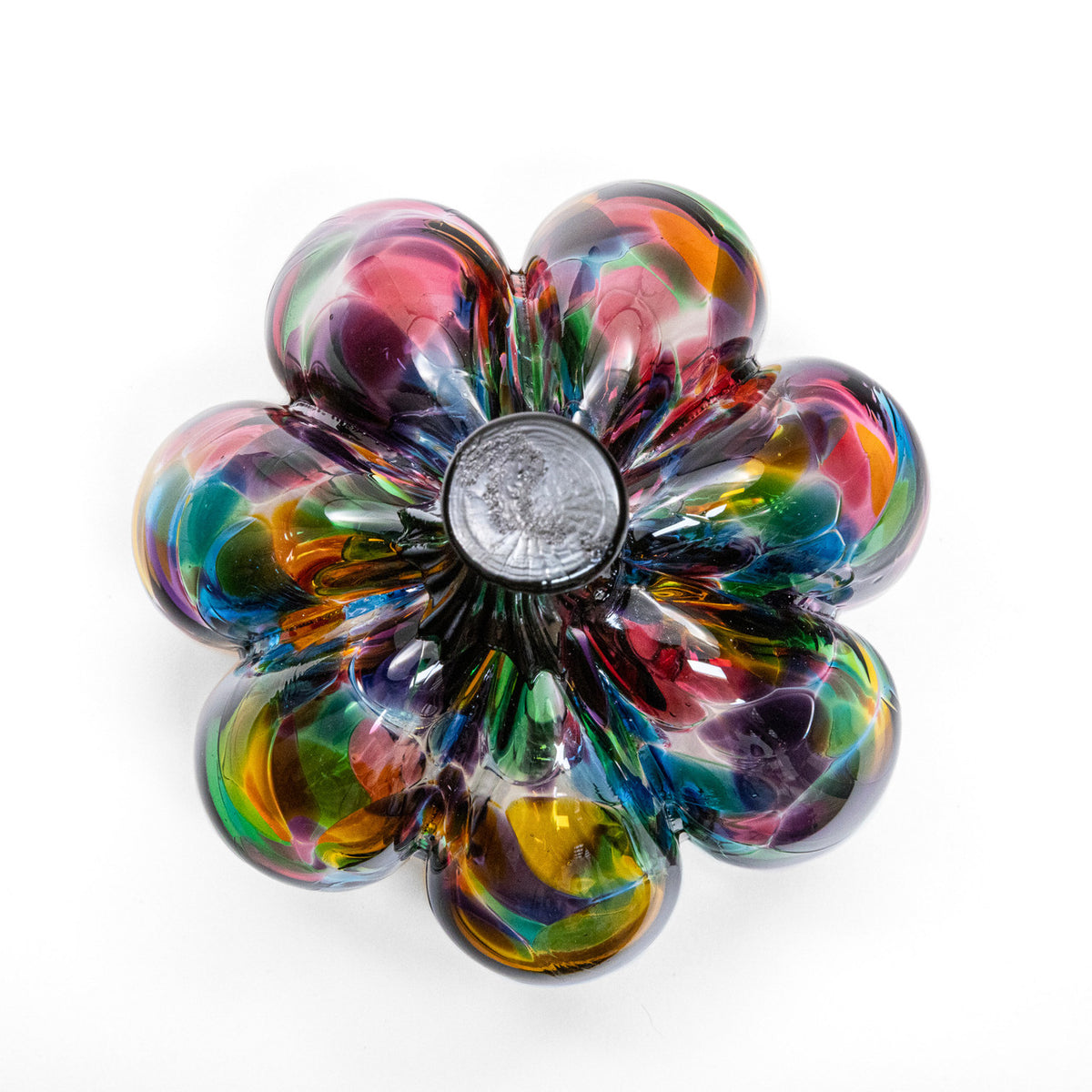 Starburst  | Mini Organic | Handblown Glass Pumpkin